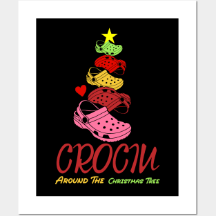 crocin around the christmas tree Posters and Art